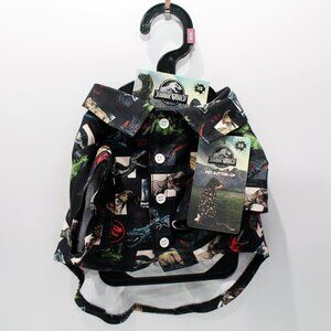 Jurassic World Button-Up Shirt for Dogs